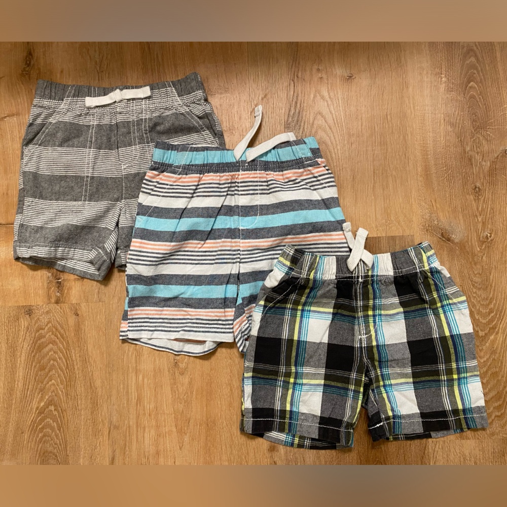 Boys Jumping Beans (Set of 3) 3T Shorts EUC